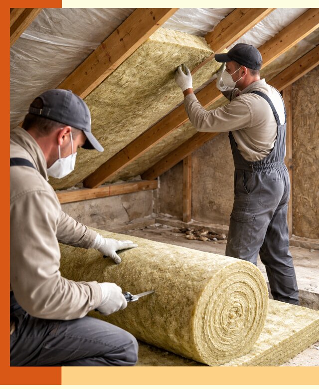 Утепление чердака минватой быстро и качественно в Северодвинске
