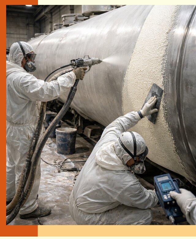 Утепление автоцистерн жидкой теплоизоляцией в Северодвинске