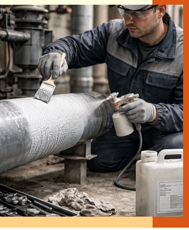 Утепление оборудования жидкой теплоизоляцией в Северодвинске от 4554 руб. | ТепломастерСвр