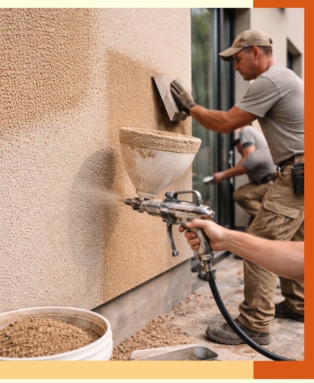 Утепление фасада жидкой пробкой в Северодвинске от 4858 руб./м² под ключ | ТепломастерСвр