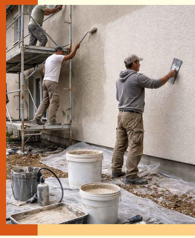 Утепление фасада жидкой пробкой в Северодвинске